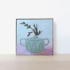 Hall Farm Lane | Oil And Acrylic Painting in Paintings by Lottie Aldarwish. Item made of maple wood