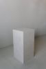 Mosa White Marble Plinth 004 | Side Table in Tables by District Loom
