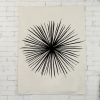 Yucca | Hand Screen-Printed Tapestry | Wall Hangings by Little Korboose. Item composed of cotton