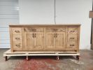 Model 1095 - Custom Double Sink Vanity | Countertop in Furniture by Limitless Woodworking. Item composed of maple wood in mid century modern or contemporary style