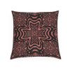 Rooster Feather Red Velvet Cushion | Pillows by Sean Martorana. Item composed of fabric