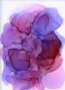Bubbling Plum | Mixed Media in Paintings by Megan Spindler