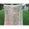 1970s Vintage Large Oushak Turkish Rug With Modern Design | Area Rug in Rugs by Vintage Pillows Store. Item made of cotton with fiber