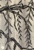 Weeping Willow, BlackCoral Heuchera & Demoiselle Cranes | Tapestry in Wall Hangings by Sean Martorana. Item composed of cotton and fiber