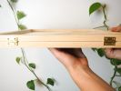 Vinyl Record Display Frame | Decorative Frame in Decorative Objects by Dot & Rose. Item composed of maple wood