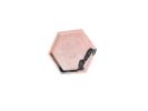 Blush Hex Tray | Decorative Tray in Decorative Objects by RAW & UNIQ