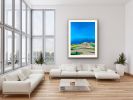 Neon Dunes (Vertical) | Prints by Neon Dunes by Lily Keller. Item made of canvas & paper