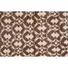 Vintage Square Brown Turkish Karapinar Rug 2'9'' x 3'6'' | Area Rug in Rugs by Vintage Pillows Store. Item composed of fiber