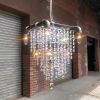 Tribeca Chandelier Pendant (9-Bulb) | Chandeliers by Michael McHale Designs. Item composed of glass