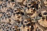 Bubbles Gold Wall Sculpture | Sculptures by PlusObject