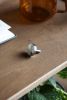Nena, Silver Knobs and pulls, Scandinavian furniture | Hardware by Plywood Project. Item composed of brass in minimalism or mid century modern style