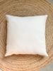Natural White Cotton Canvas Throw Pillow | OFF WHITE | Cushion in Pillows by Limbo Imports Hammocks. Item made of cotton