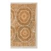 Vintage Tan Samarkand Tapestry - Tribal Embroidery Wall Deco | Tablecloth in Linens & Bedding by Vintage Pillows Store