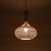 Klec Round Hanging Lamp | Pendants by Home Blitz. Item made of metal works with modern style