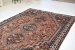 Gorgeous Vintage Rug | Watermelon Pink and Blush | Area Rug in Rugs by The Loom House. Item made of wool with fiber