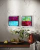 ECHOES 021 - 20x20cm | Oil And Acrylic Painting in Paintings by Lara Spadetto Art