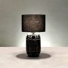 Kalla Petal Table Lamp | Lamps by Home Blitz. Item composed of cotton & metal compatible with contemporary style