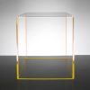 ON THE ROCKS Acrylic Side Table | Tables by Oggetti Designs. Item made of glass with synthetic