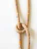 Clay Object 30- Long Sprinkles on Speckles Knot | Sculptures by OBJECT-MATTER / O-M ceramics