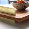 Brass Handle Tray | Serving Board in Serveware by Formr. Item composed of wood
