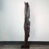 Tall Driftwood Art Sculpture "Discerning" | Sculptures by Sculptured By Nature  By John Walker. Item made of wood works with minimalism style