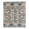 Unique Tree of Life Pattern Turkish Oushak Rug, Overdyed | Area Rug in Rugs by Vintage Pillows Store. Item composed of cotton