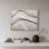 Textured Plaster Wall Art - Handmade 3D Sculptural Painting - Minimalist Japandi Decor - Unique Housewarming Gift - Custom Sizes & Colors | Wall Sculpture in Wall Hangings by Vaiva Art Atelier