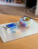 Glass Blown Rainbow Bubble Bowl | Decorative Bowl in Decorative Objects by Maria Ida Designs. Item made of glass