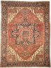MINT CONDITION GORGEOUS Terracotta Ground with RARE Grassy | Area Rug in Rugs by The Loom House. Item composed of wool and fiber
