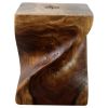 Haussmann® Wood Big Twist Coffee Table 16 in SQ x 20 in | Tables by Haussmann®