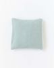 Pom Pom Trim Linen Pillowcase | Pillows by MagicLinen. Item made of fabric