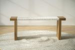 "Harmony" Bench | Benches & Ottomans by THE IRON ROOTS DESIGNS. Item composed of oak wood