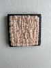 Woven Tile- Fluff- Blush and Grey | Wall Sculpture in Wall Hangings by Mpwovenn Fiber Art by Mindy Pantuso
