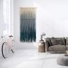 Vertical Macrame Wall Hanging - CASCADE | Wall Hangings by Rianne Aarts / Teddy and Wool Studio. Item made of cotton with fiber