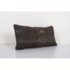 Goat Hair Turkish Kilim Pillow, Boho Couch Pillow, Kilim Cus | Cushion in Pillows by Vintage Pillows Store