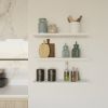 White Floating Shelf, Custom Shelves On Wall, Handmade Woode | Ledge in Storage by Picwoodwork