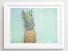 Pale Blue Pineapple | Photography by She Hit Pause. Item composed of paper
