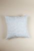 Grey Bliss Block Print Pillow | Pillows by Ninéh