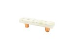 Terrazzo Tea Green 3" CC Pull | Hardware by Windborne Studios. Item made of synthetic