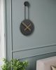 Infinity | Clock in Decorative Objects by MCLOCKS. Item made of steel