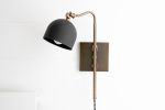 Bedside Lighting - Industrial Sconce - Model No. 5025 | Sconces by Peared Creation. Item composed of metal