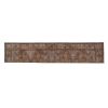 Distressed Turkish Sparta Ryg Runner with Floral Border | Runner Rug in Rugs by Vintage Pillows Store. Item composed of cotton
