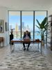 GENUINE LEATHER, LUXURY AREA RUG. BRICKELL DESIGN | 6 X 8 Ft | Rugs by KAYMANTA | Luxury Rug Makers