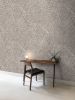 Plume | Pewter | Wallpaper in Wall Treatments by Jill Malek Wallpaper. Item composed of paper