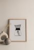 Set of 3 Coffee Prints, Chemex Art Print, Coffee Print Set, | Prints by Carissa Tanton. Item made of paper