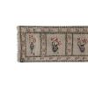 Vintage Aubusson Turkish Kilim Runner Rug With Vase Motifs | Area Rug in Rugs by Vintage Pillows Store. Item composed of wool
