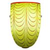 IZMIR Flush Mount Sconce | Sconces by Oggetti Designs. Item made of glass