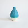 Basalt in Mediterranean Sea | Vase in Vases & Vessels by by Alejandra Design. Item composed of ceramic