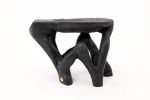 Rustic Sculptural Coffee Table, Burnt Black Wood, Carved, Unique, Logniture | Tables by Logniture