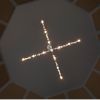 Tribeca X-Chandelier | Chandeliers by Michael McHale Designs. Item made of glass